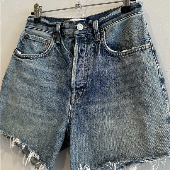 Agolde Riley Denim Short - Picture 4 of 10
